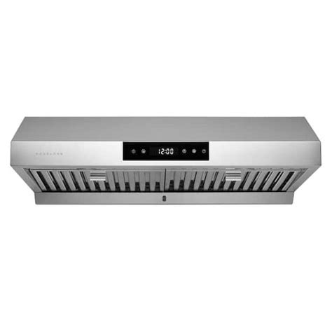 hauslane uc-ps18 under cabinet range hood stainless steel stores|hauslane range hood home depot.